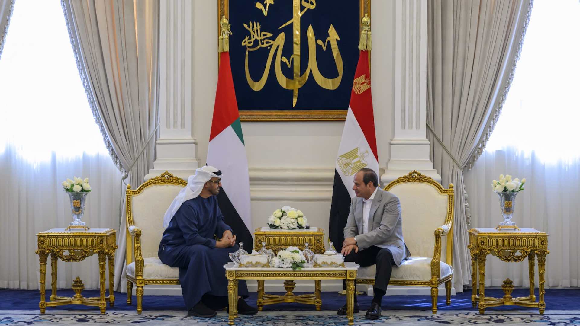 Historic meeting between UAE and Egyptian presidents highlights cooperation and investment